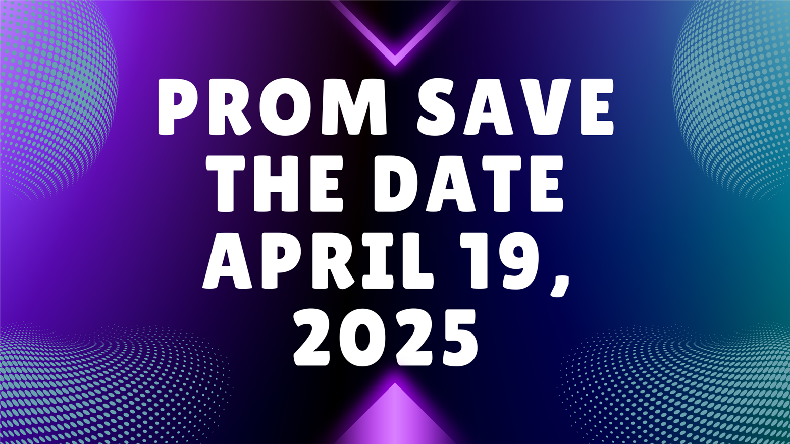 Prom Save the Date April 19